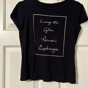 Armani Exchange Black Women's Top